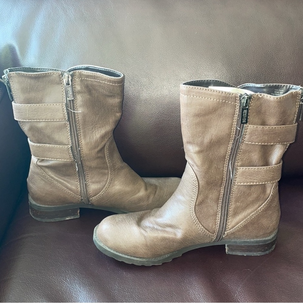 SET OF 4 BROWN BOOTS!! BUNDLE! 4 Neutral Brown Boots! SEE SIZES IN DESCRIPTION! - Picture 17 of 17